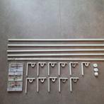 Gordijnrails en toebehoren IKEA (RACKA, BETYDLIG, RAFFIG), Huis en Inrichting, Ophalen, Zo goed als nieuw, Wit