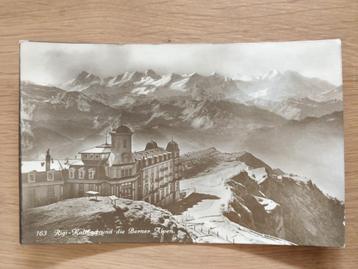 Postkaart Zwitserland Rigi Kaltbad Berner Alpen 6387, Enlèvement ou Envoi