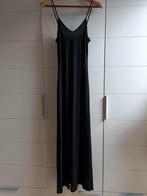 Longue robe noire Irié à bretelles, Ophalen of Verzenden
