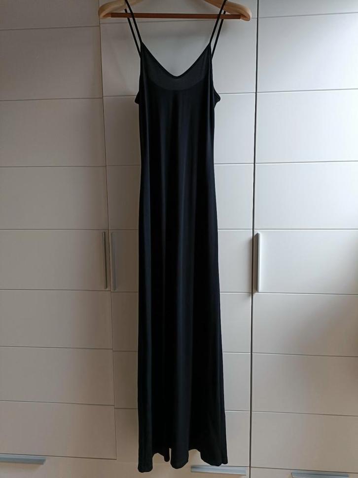 Longue robe noire Irié à bretelles, Kleding | Dames, Jurken, Ophalen of Verzenden