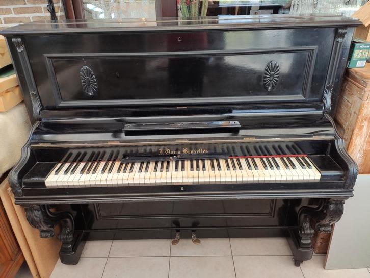 Buffetpiano I. Oor, Muziek en Instrumenten, Piano's, Gebruikt, Piano, Zwart, Ophalen