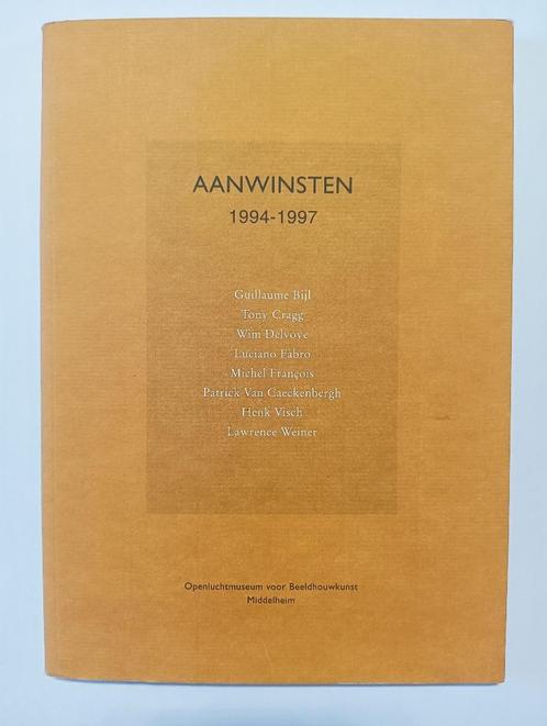 Aanwinsten 1994-1997 - Middelheim, Boeken, Kunst en Cultuur | Beeldend, Beeldhouwkunst, Ophalen of Verzenden