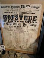 vintage affiche, Antiek en Kunst, Ophalen, Andere