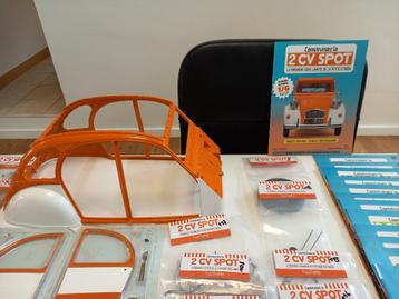 Citroen 2pk Spot schaal 1/6 Hachette complete kit beschikbaar voor biedingen