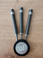 Fléchettes pointes acier - Steel darts WINMAU Blackout 24gr, Utilisé, Fléchettes