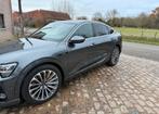 Audi E-tron Sportback 55 300 KW S-Line, Autos, Cuir, Argent ou Gris, Achat, Entreprise