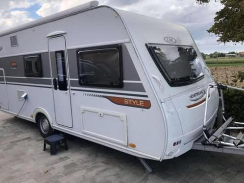Caravan LMC Style 490K 2016, Caravans en Kamperen, Caravans, Particulier, tot en met 6, 1250 - 1500 kg, Treinzit, LMC en Münsterland