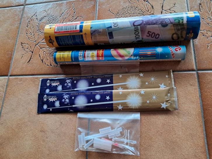 Feestpakket, Hobby en Vrije tijd, Feestartikelen, Zo goed als nieuw, Feestartikel, Ophalen of Verzenden