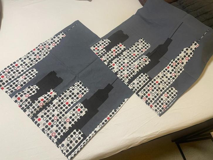 1-persoons dekbedovertrek, Huis en Inrichting, Slaapkamer | Beddengoed, Gebruikt, Dekbedovertrek, Eenpersoons, Ophalen of Verzenden