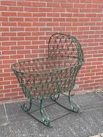 Vintage kinderwieg ijzer jaren 1800, Kinderen en Baby's, Babywiegjes en Ledikanten, Ophalen, Gebruikt, Wieg