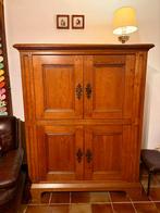 Massief eiken (TV) Kast / Bar Meubel, Huis en Inrichting, Ophalen, 100 tot 150 cm, Eikenhout, 150 tot 200 cm