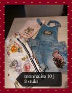 Forfait d'été Monnalisa 3 pièces 10 ans. salon de jeans avec, Comme neuf, Fille, Monnalisa, Enlèvement ou Envoi