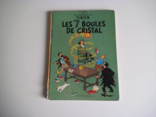 Tintin Les 7 boules de cristal 1971, Boeken, Stripverhalen, Gelezen, Eén stripboek, Ophalen of Verzenden