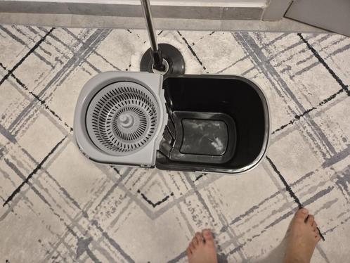 Dweilset met emmer – Licht gebruikt, in goede staat, Huis en Inrichting, Schoonmaakartikelen, Ophalen