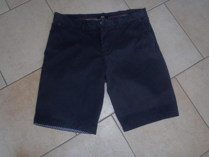 blauwe korte broek maat 42 - Brice, Kleding | Heren, Broeken en Pantalons, Zo goed als nieuw, Blauw, Ophalen of Verzenden