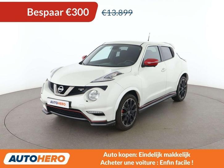 Nissan Juke 1.6 Nismo RS 4x4 (bj 2015, automaat), Auto's, Nissan, Te koop, Juke, 360° camera, 4x4, ABS, Achteruitrijcamera, Airbags