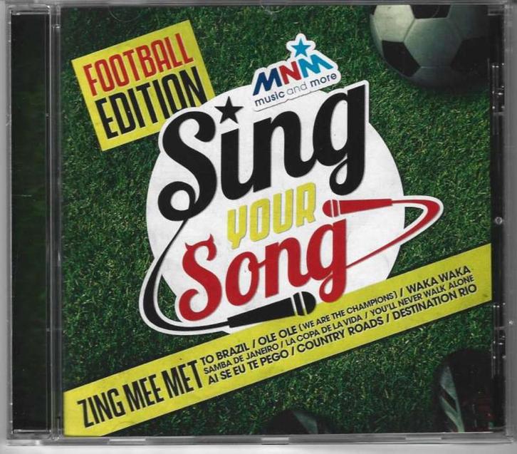 CD MNM Sing Your Song - Football Edition, Cd's en Dvd's, Cd's | Verzamelalbums, Zo goed als nieuw, Pop, Ophalen of Verzenden