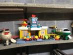 FISHER PRICE Vintage oude luchthaven met gerief en popjes, Ophalen of Verzenden, Gebruikt, Speelset