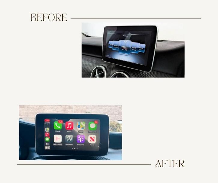 Carplay activatie mercedes, Auto diversen, Autoradio's, Zo goed als nieuw, Ophalen