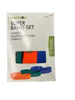 Super Band Set - 3 Trainingsbanden (groen/blauw/oranje), Sport en Fitness, Fitnessmaterialen, Ophalen of Verzenden, Zo goed als nieuw