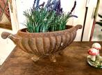 Vase à plantes ancien en fonte - jardinière, Antiquités & Art, Enlèvement ou Envoi