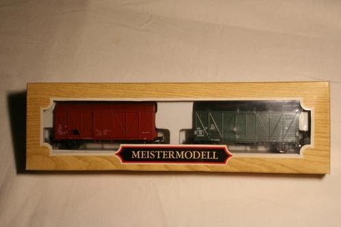 Liliput xxxxx (HO,DC) Gesloten wagens Gkklms NMBS /  SNCB, Hobby en Vrije tijd, Modeltreinen | H0, Zo goed als nieuw, Wagon, Gelijkstroom