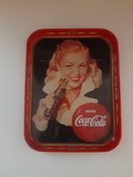 Plateau publicitaire en émail Coca-Cola, Enlèvement ou Envoi, Utilisé