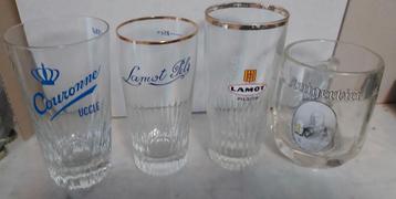 Oude glazen Couronne pils ´ Lamot  ´ Kruger, Enlèvement ou Envoi, Comme neuf