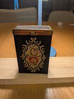 Antieke vintage sigarettenkoker met gouden zegel, Verzamelen, Poppenhuizen en Toebehoren, Ophalen, Decoratie