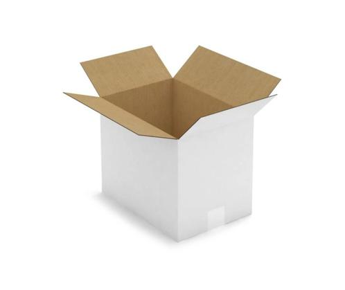 Witte kartonnen robuuste postdoos, Zakelijke goederen, Kantoor en Winkelinrichting | Kantoorartikelen, Overige typen, Nieuw in verpakking