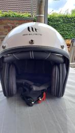 MOTORHELM MT Le Mans II  XL wit., Motoren, Dames, Nieuw zonder kaartje, Ophalen, Overige merken