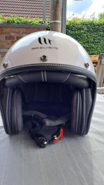 MOTORHELM MT Le Mans II  XL wit., Autres marques, Hommes, Enlèvement, Neuf, sans ticket