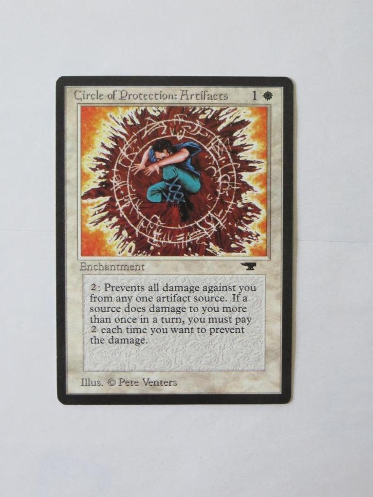 Circle of Protection: Artifacts - Antiquities - MtG, Hobby en Vrije tijd, Verzamelkaartspellen | Magic the Gathering, Gebruikt