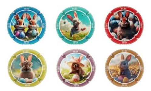 Champagne capsules - Generieken Paques 2025 (G 1457), Verzamelen, Overige Verzamelen, Verzenden