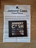 Johnny cash the music forever words  cd, Enlèvement ou Envoi