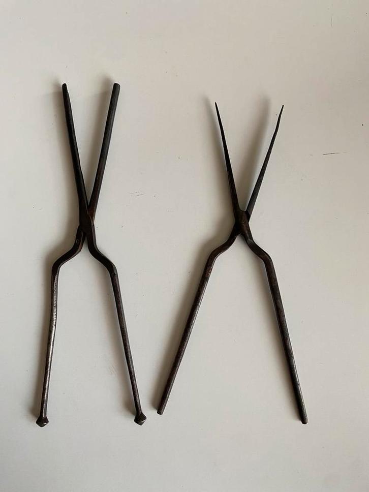 Krultang voor haar Old vintage, Antiek en Kunst, Antiek | Gereedschap en Instrumenten, Ophalen of Verzenden