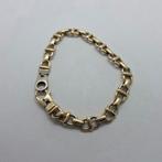 Bracelet en or 14 carats, 28 grammes, 23 cm, Bijoux, Sacs & Beauté, Enlèvement ou Envoi, Comme neuf, Or, Or