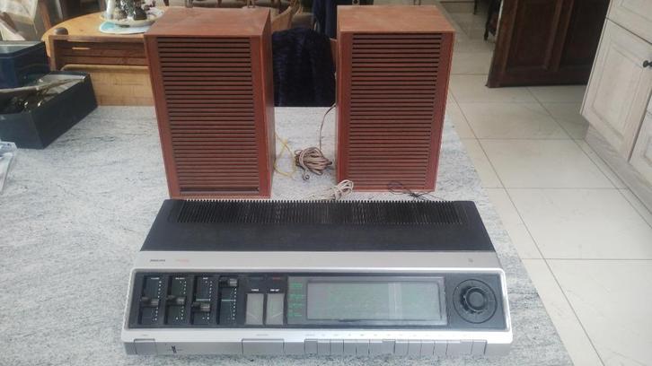 Ontvanger/versterker Philips SoundMaster 742 TA (vintage), Audio, Tv en Foto, Radio's, Gebruikt, Radio, Ophalen
