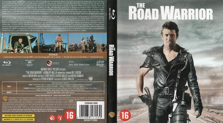 mad max  the road warrior (blu-ray) nieuw, Cd's en Dvd's, Blu-ray, Zo goed als nieuw, Science Fiction en Fantasy, Ophalen of Verzenden