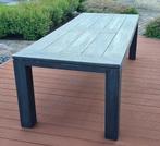 Teak tuintafel, Tuin en Terras, Ophalen, Gebruikt, Rechthoekig, Teakhout
