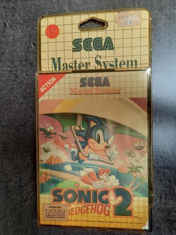 Jeu SEGA Master System "Sonic 2 The Hedgehog" sous blister beschikbaar voor biedingen