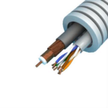 Preflex - Flexibele buis met coax en UTP Cat6.  beschikbaar voor biedingen