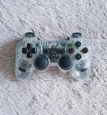 PS3 Dualshock 3 Sixaxis transparante controller beschikbaar voor biedingen