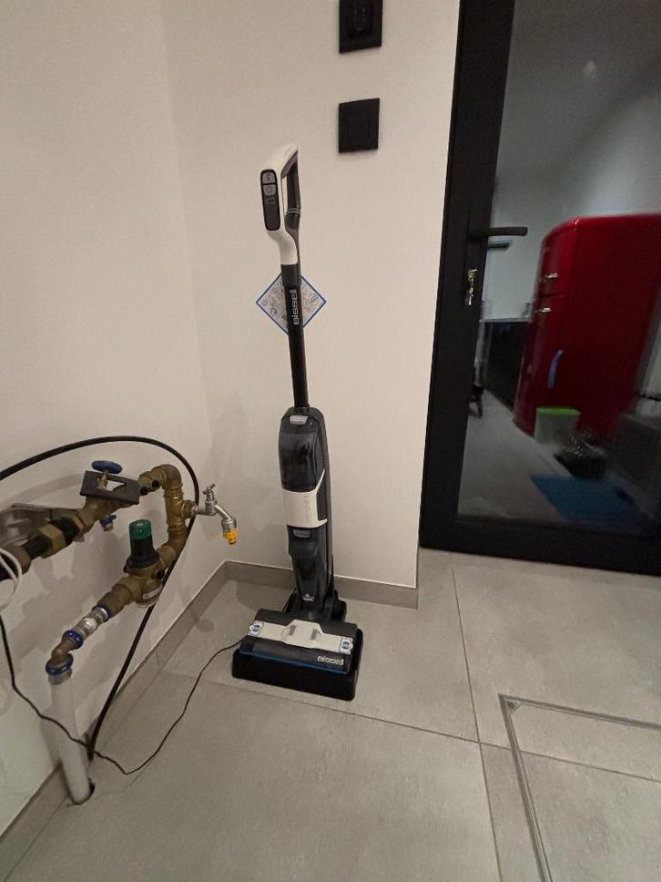 Bissel crosswave hf3, Elektronische apparatuur, Stofzuigers, Zo goed als nieuw, Waterstofzuiger, Minder dan 1200 watt, Reservoir