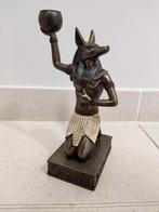 Anubis Ancient Egyptian  candle holder, Ophalen of Verzenden, Zo goed als nieuw