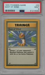 Gust of wind Psa 9 Base set unlimited, Enlèvement ou Envoi, Comme neuf