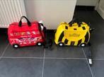 Trunki - Boris the Bus / Bernard de Bij - Reiskoffer Kind, 40 tot 60 cm, Gebruikt, Geel, Minder dan 35 cm