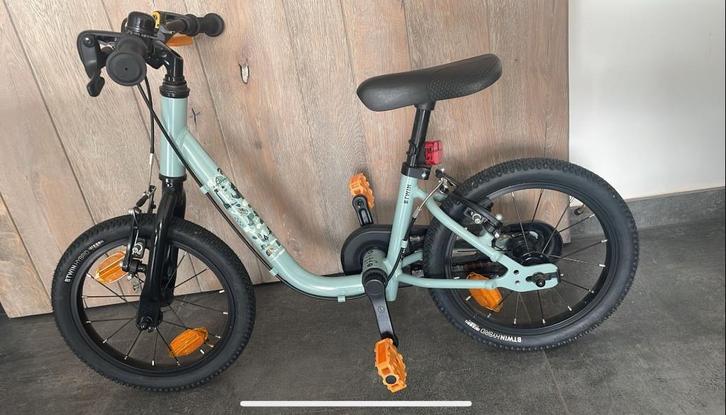 Kinderfiets / eerste fiets decathlon, Fietsen en Brommers, Fietsen | Kinderfietsjes, Zo goed als nieuw, Minder dan 16 inch, Ophalen