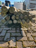 Houten Palen Rond gefreesd diverse maten, Tuin en Terras, Ophalen of Verzenden, Gebruikt, 250 cm of meer, Palen