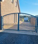 Portail pivotant à 2 ailes, 4 m, avec ouvre-porte de marque, Enlèvement, Comme neuf